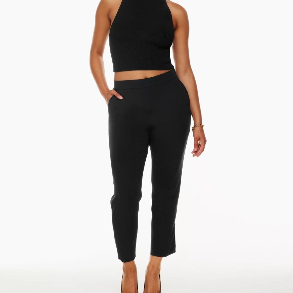 Aritzia Babaton Conan Pant in Black Noir